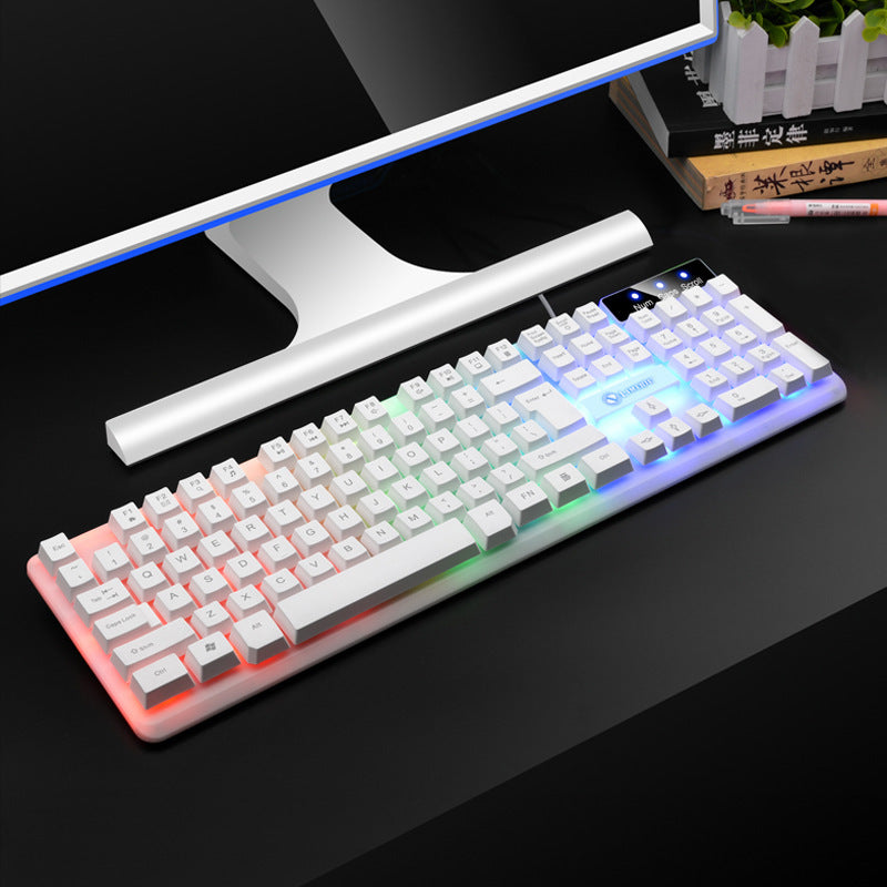 USB Wired Gaming Keyboard and Mouse Set for Comfort & Control