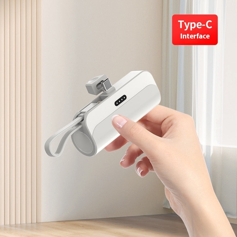 Pocket Wireless Mini Capsule Bank Compact Portable Power Bank