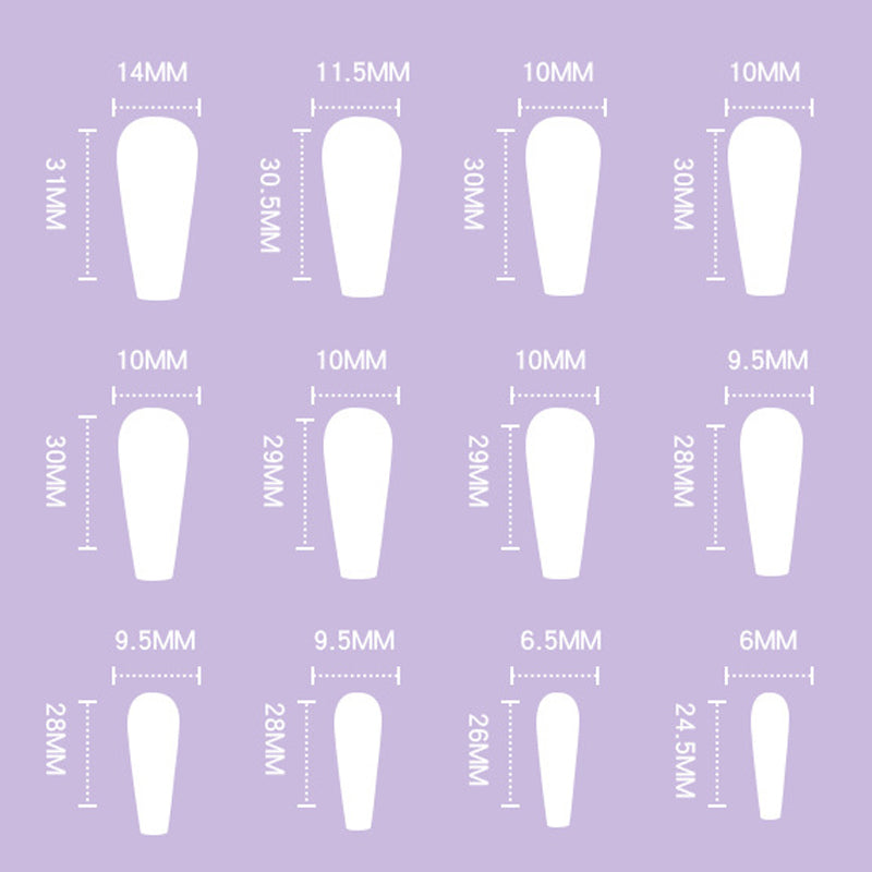 Buy Detachable Finished Fake Nails – Stylish Press-On Nail Kit gobalswanky 04