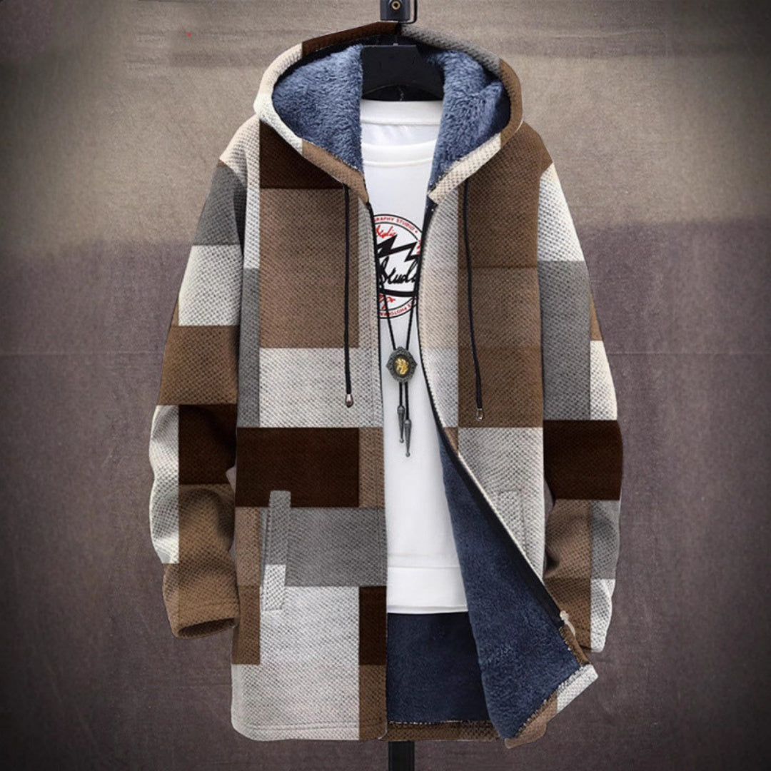 Buy Mens Stylish Long Winter Casual Hooded Coat Warm & Trendy
global swanky 1