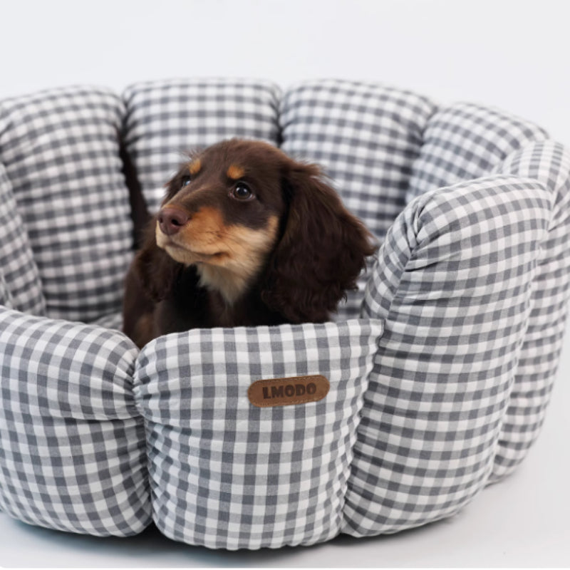 Plaid Pet Bed For All Seasons Global swanky 2