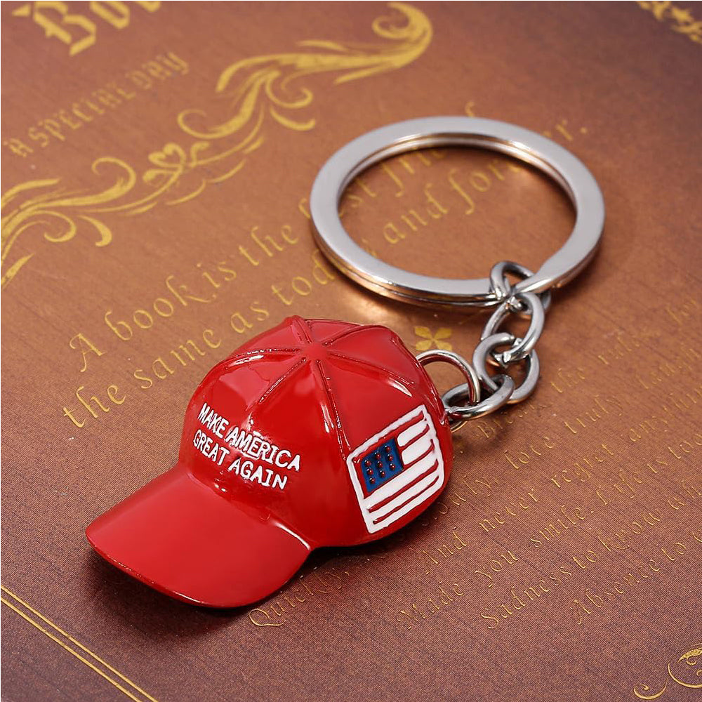 Buy 6PCS Trump Redcap Keychain Pendant Hanging Ornament Set Pro