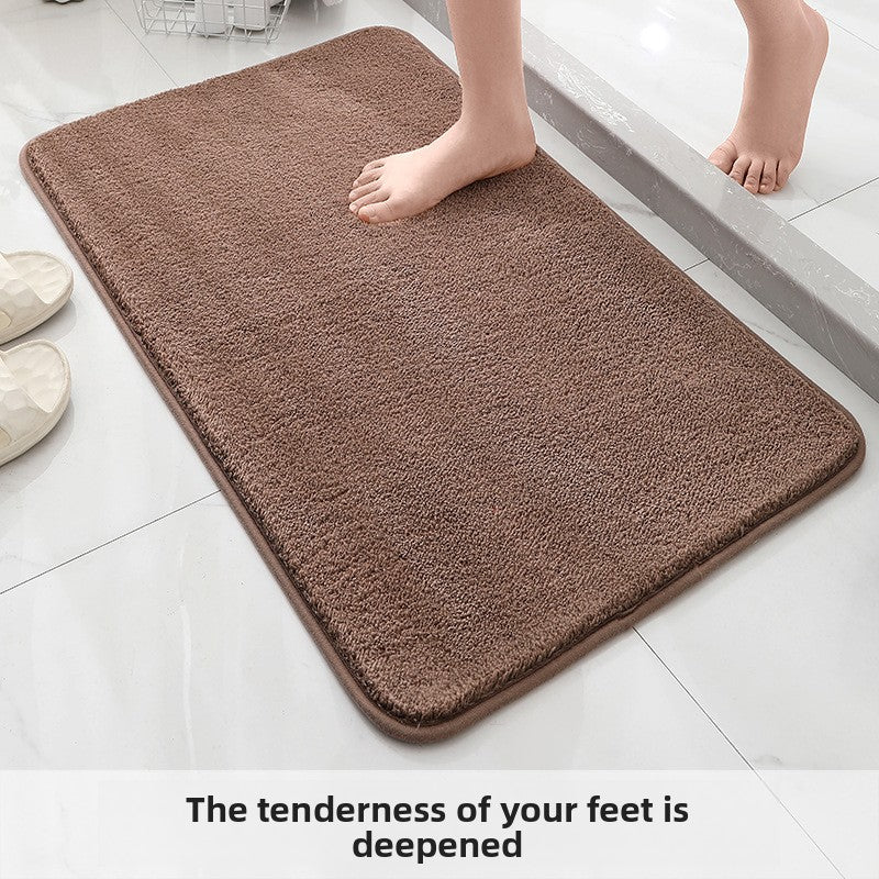 Absorbent Non-Slip Bathroom Floor Mat