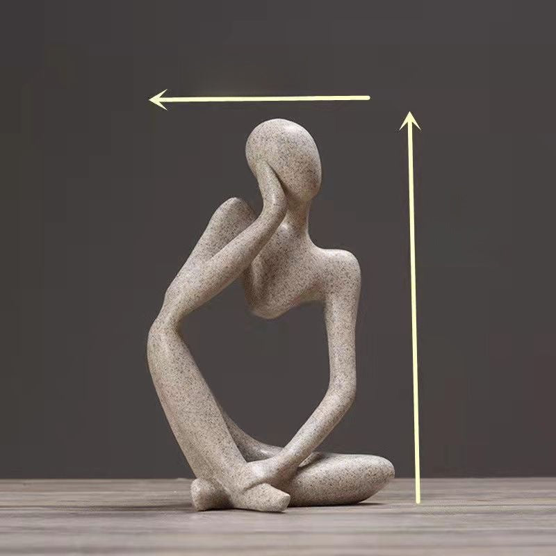 Abstract figurine sculpture