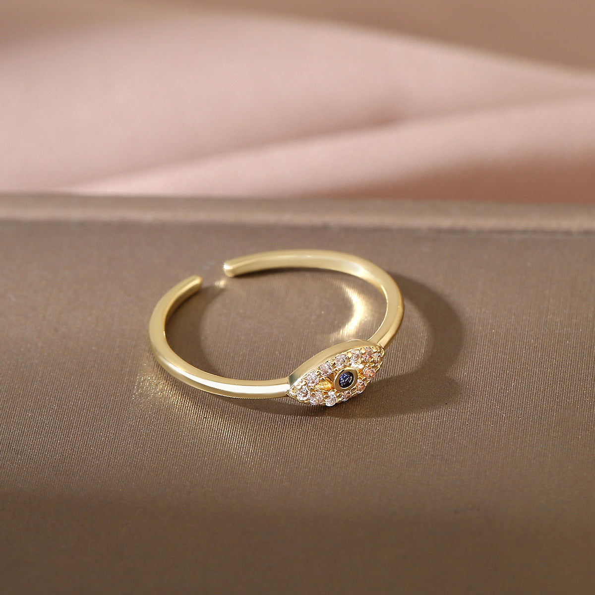 Adjustable Devil's Eye Fashion Ring
