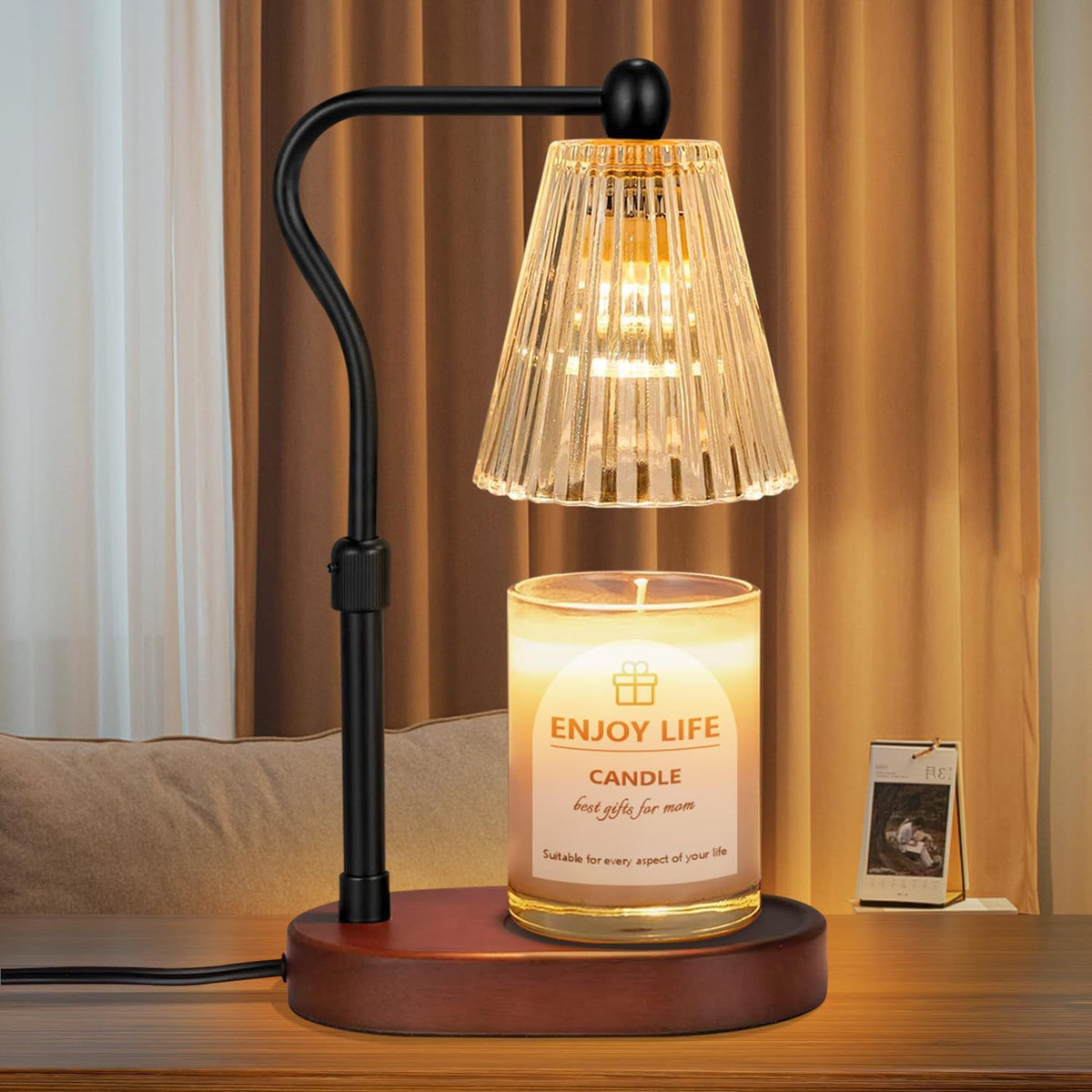 Adjustable Dimmable Aroma Wax Melting Lamp