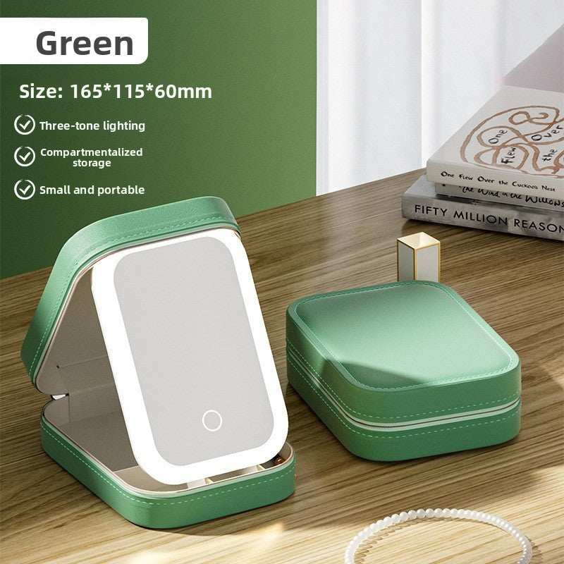 Adjustable LED Light Cosmetic Bag