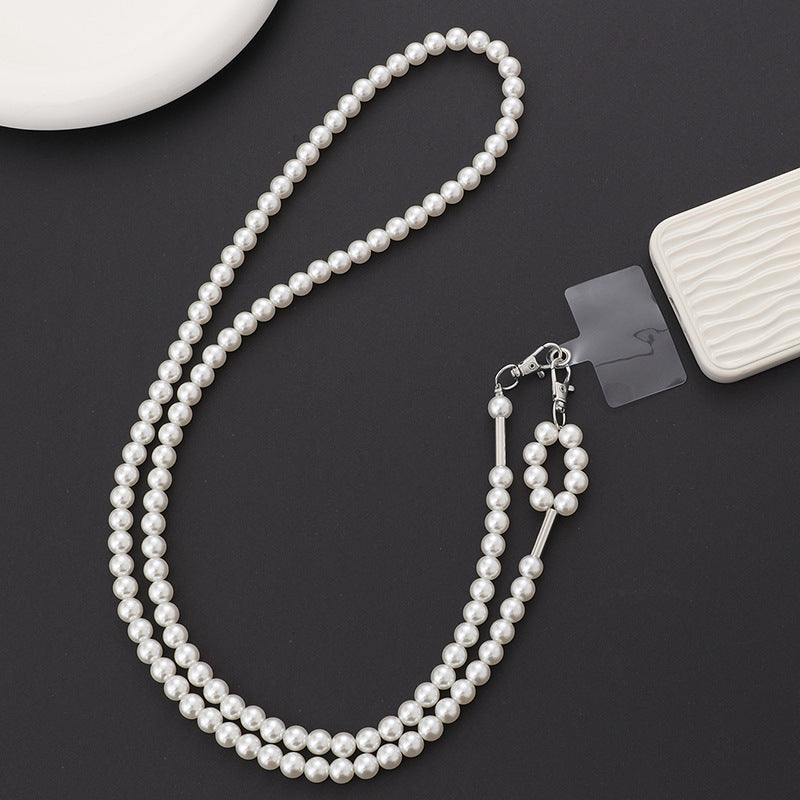 Adjustable Metal Crossbody Chain Strap with Lobster Clasp