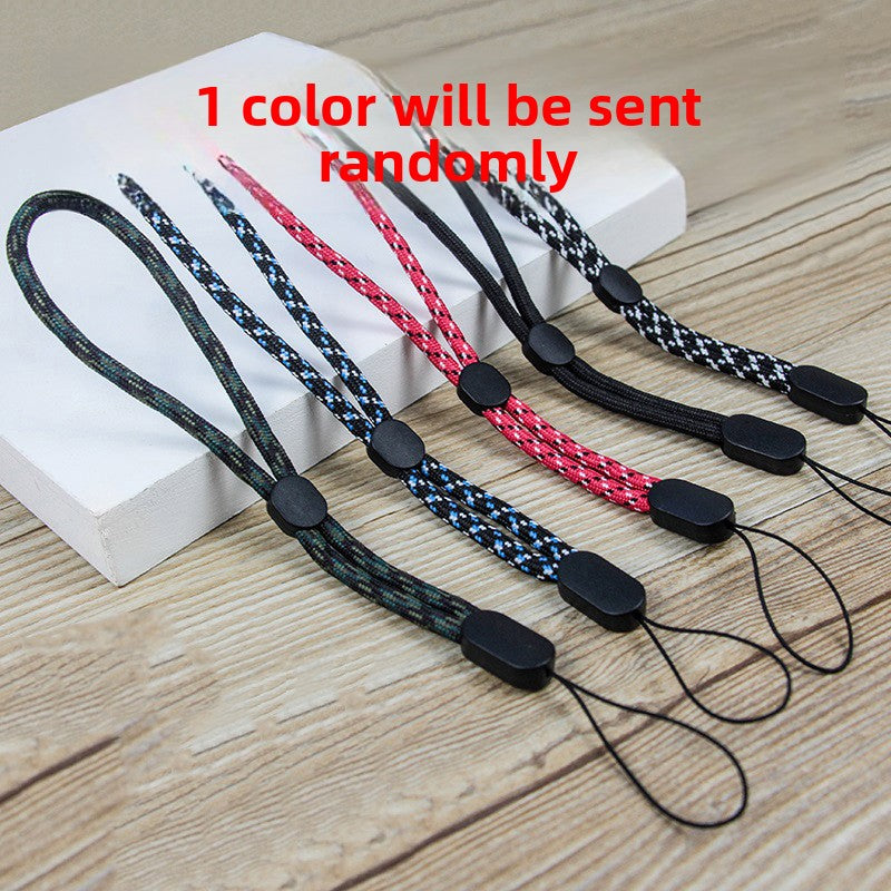 Adjustable mobile phone lanyard