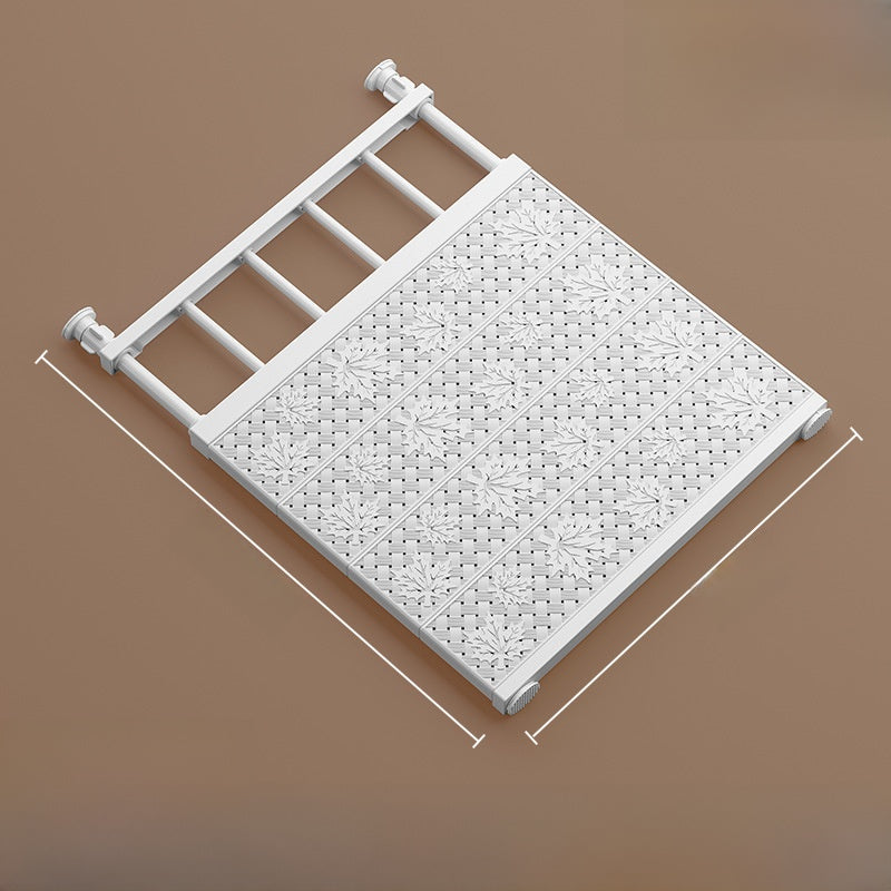 Adjustable No-Drill Wardrobe Shelf Organizer