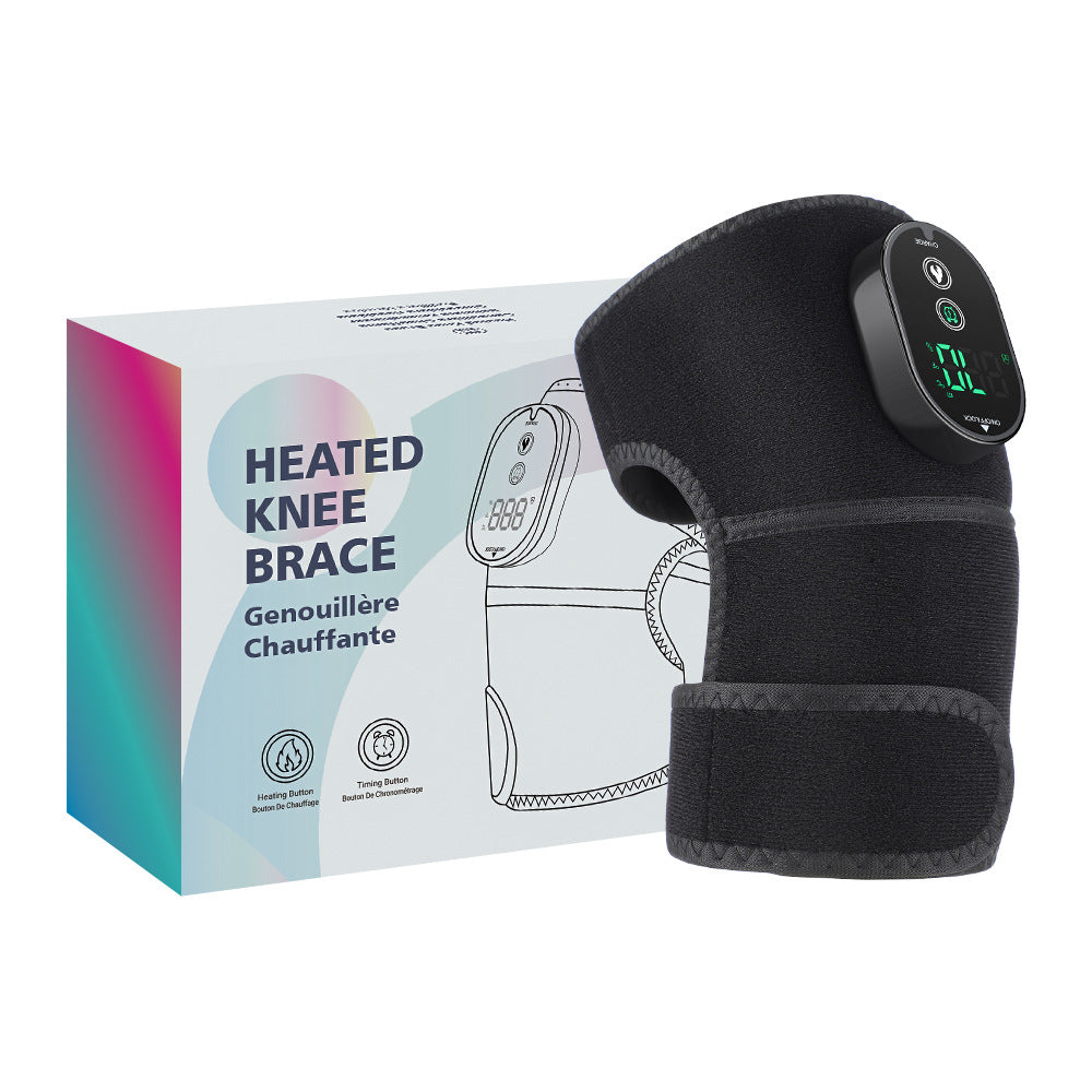 Adjustable Temperature Electric Heating Knee Pad with LCD Display