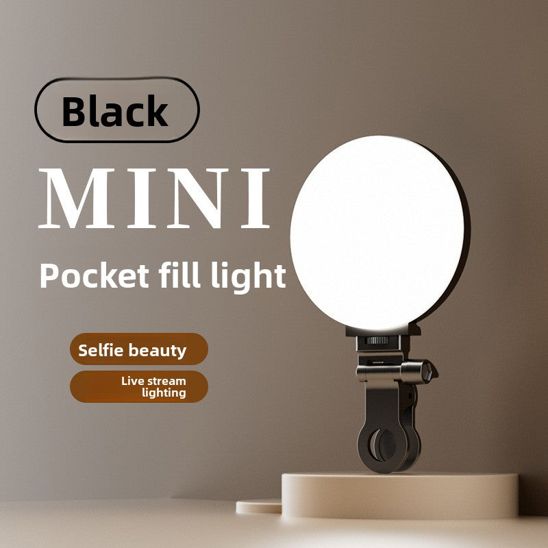Adjustable Tri-Color LED Clip Fill Light