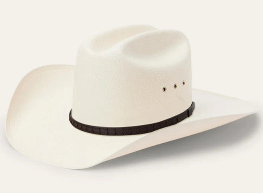 Adjustable Wide Brim Straw Cowboy Hat