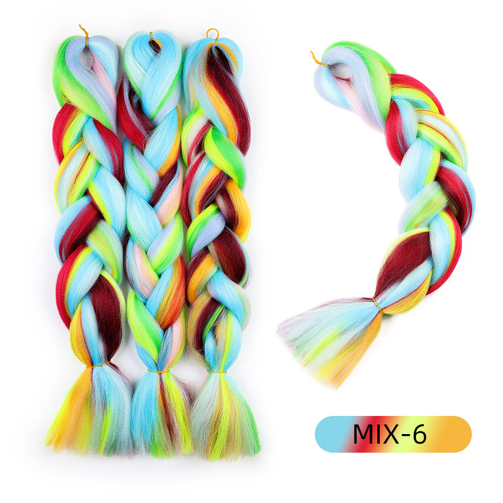 African High-Temperature Silk Braids