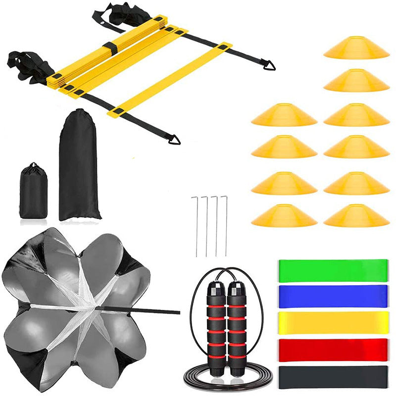 Agility Ladder Training Set with Resistance Parachute