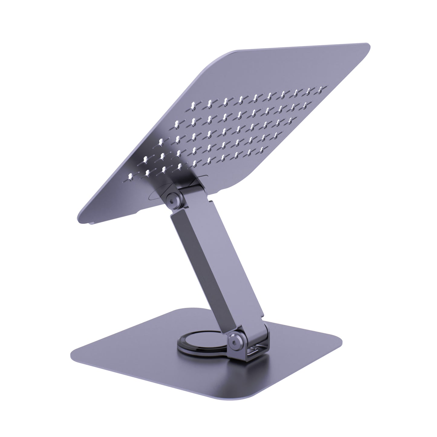 Aluminum Alloy Laptop Stand with Docking Station