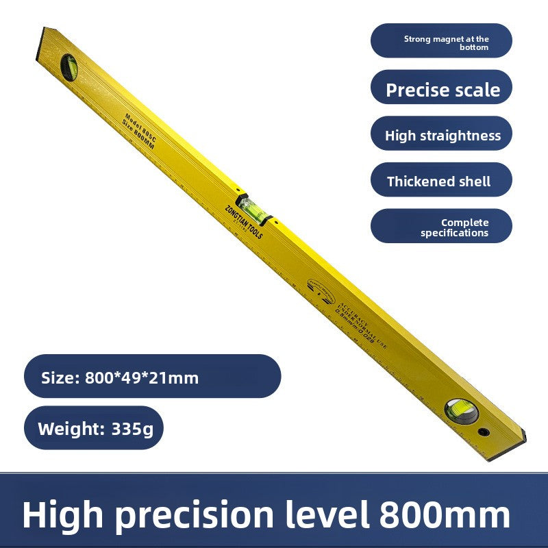 Aluminum Alloy Level Ruler with Magnetic Base