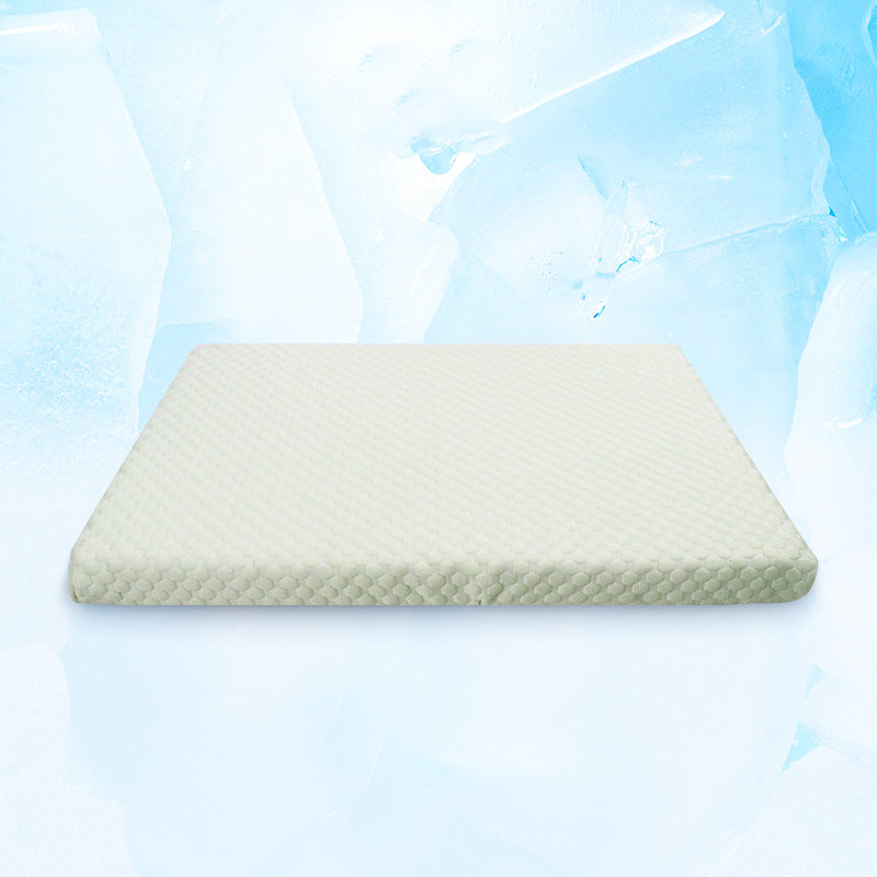 Amazon new pet ice silk mat cold breathable summer kennel special cat mat bottom non-slip mat wholesale