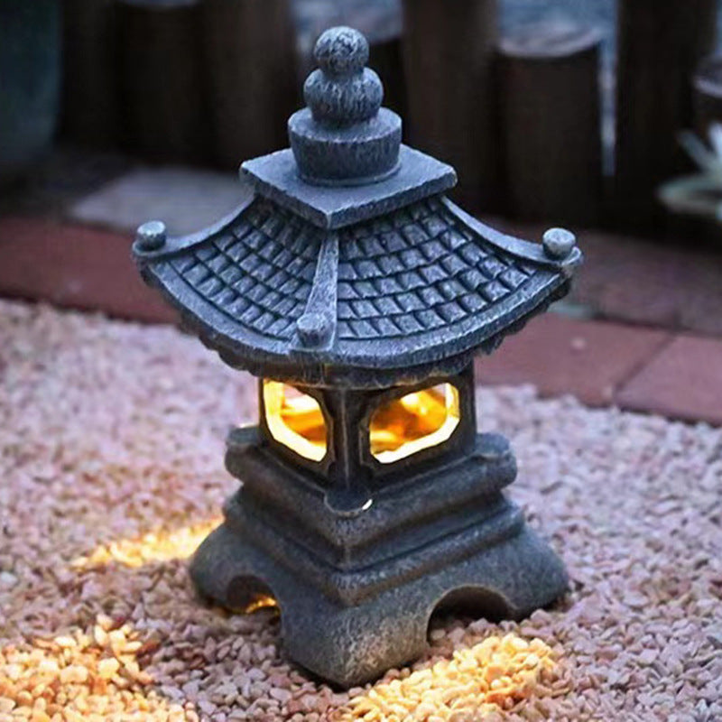 Ancient-style outdoor courtyard landscape lamp