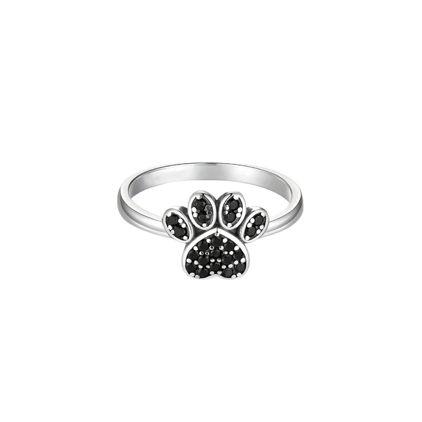 Animal Paw Print Fashion Ring