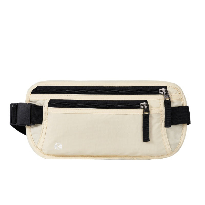 Anti-theft Travel Passport and Document Waist Pouch