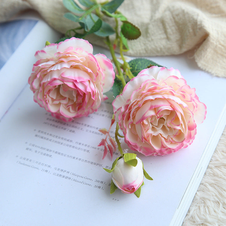 Artificial Peony Flower Bouquet Home Decor