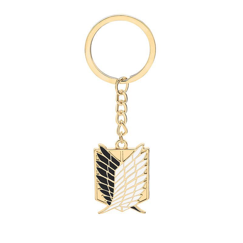 Attack on Titan Wings of Freedom Alloy Necklace Brooch Keychain