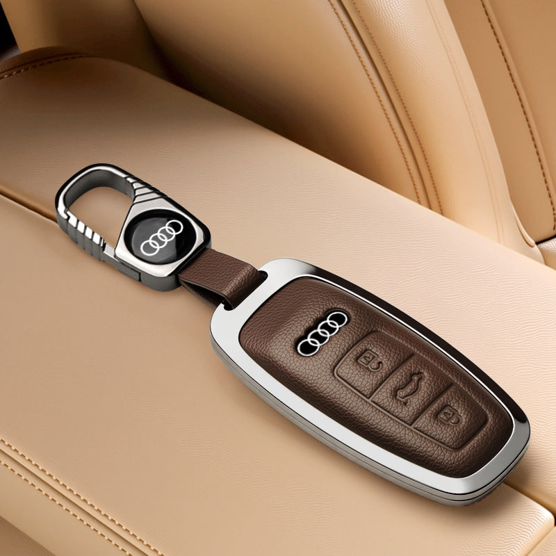 Audi Leather Key Fob Cover
