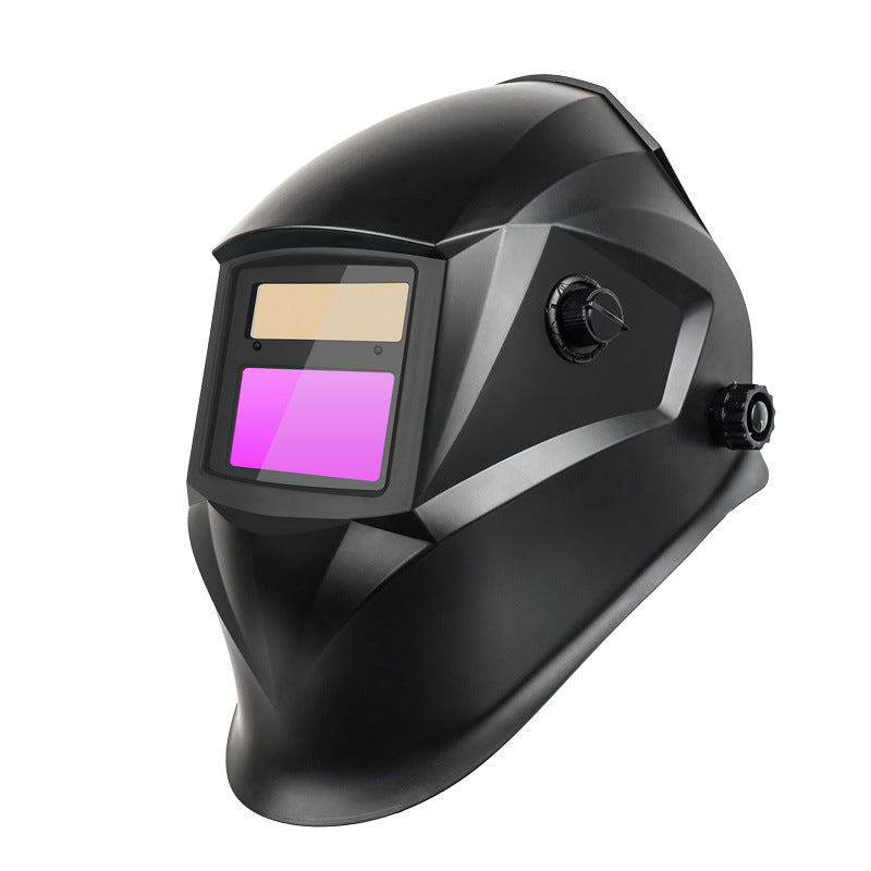 Auto-Darkening Welding Helmet with Protective Mask