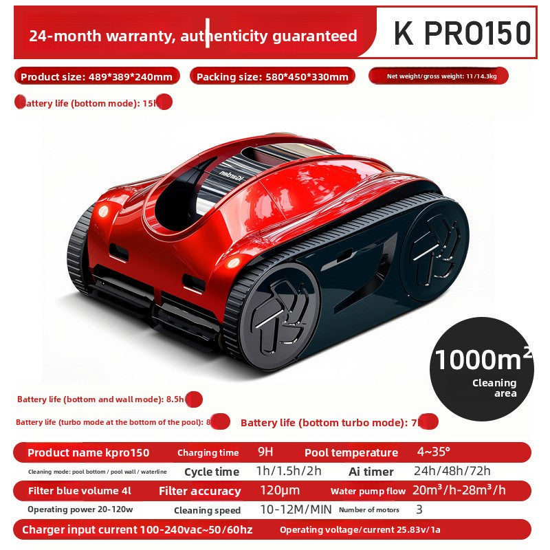 Automatic Swimming Pool Vacuum Cleaner