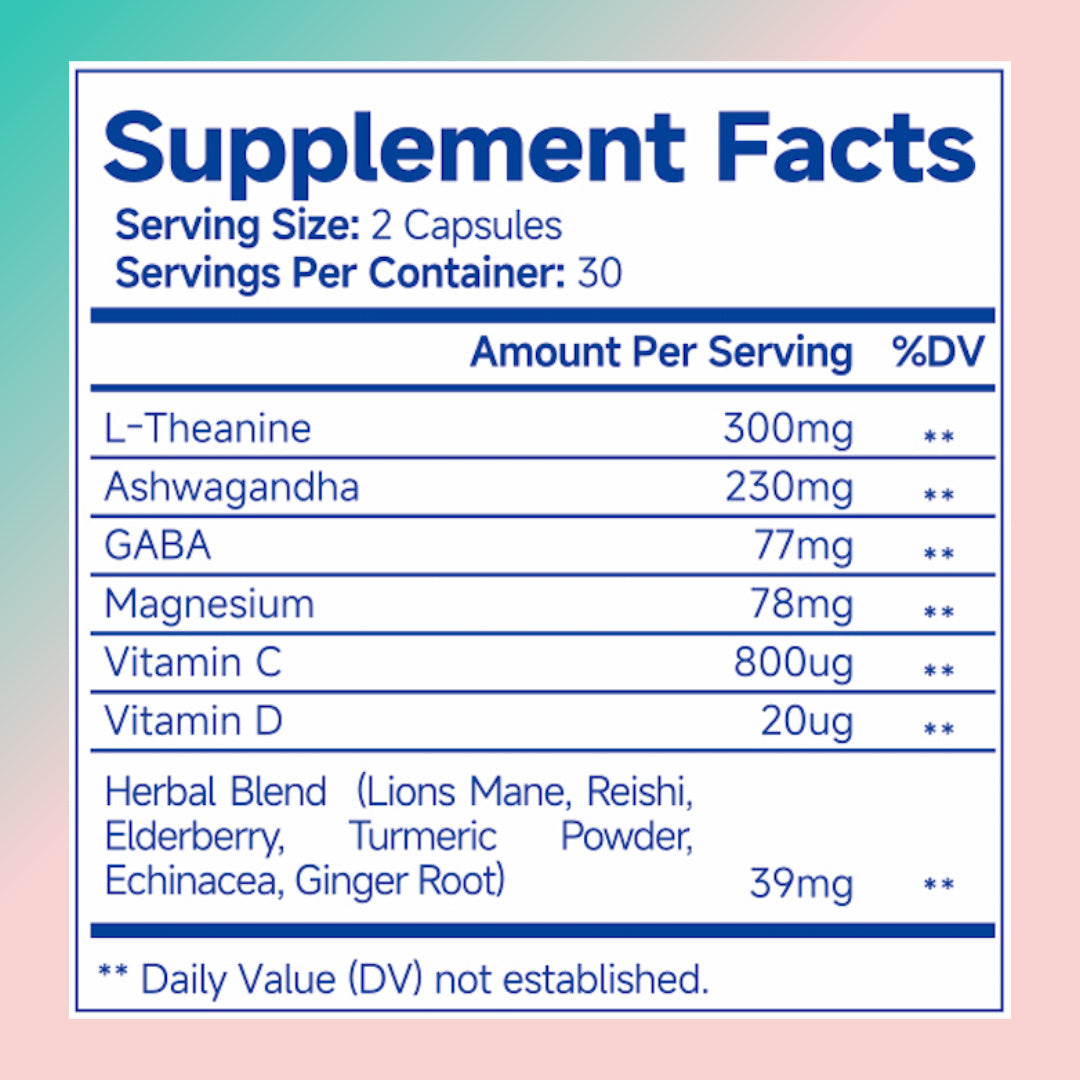 Ashwagandha for Women with L-Theanine & Magnesium.