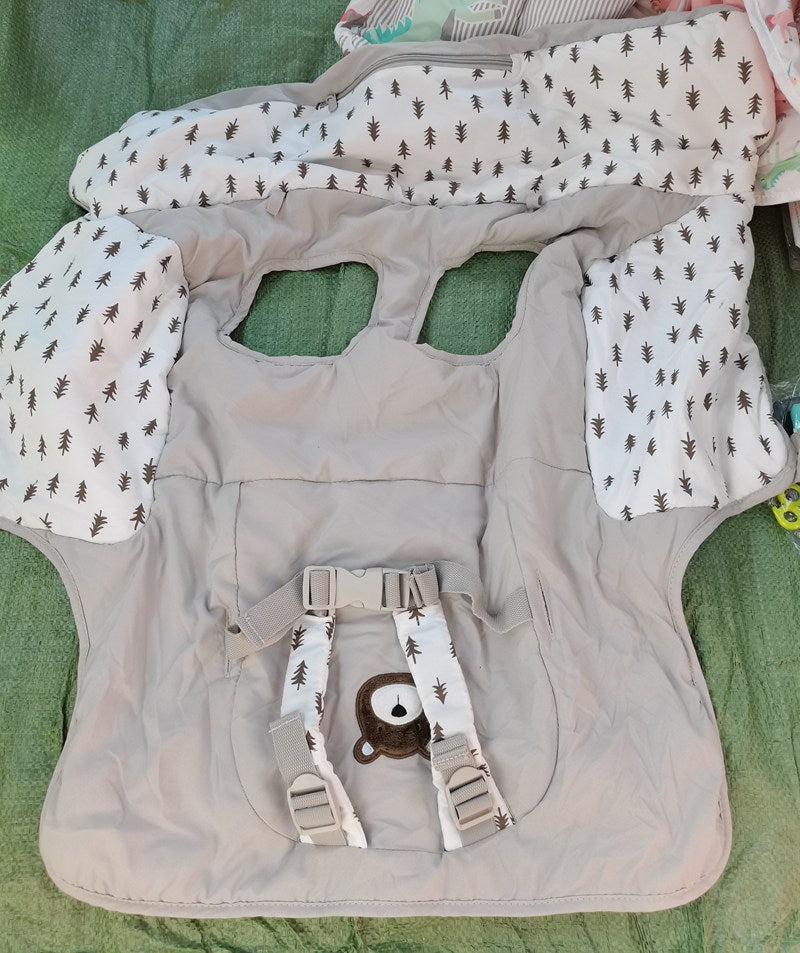 Baby supermarket shopping cart seat cushion