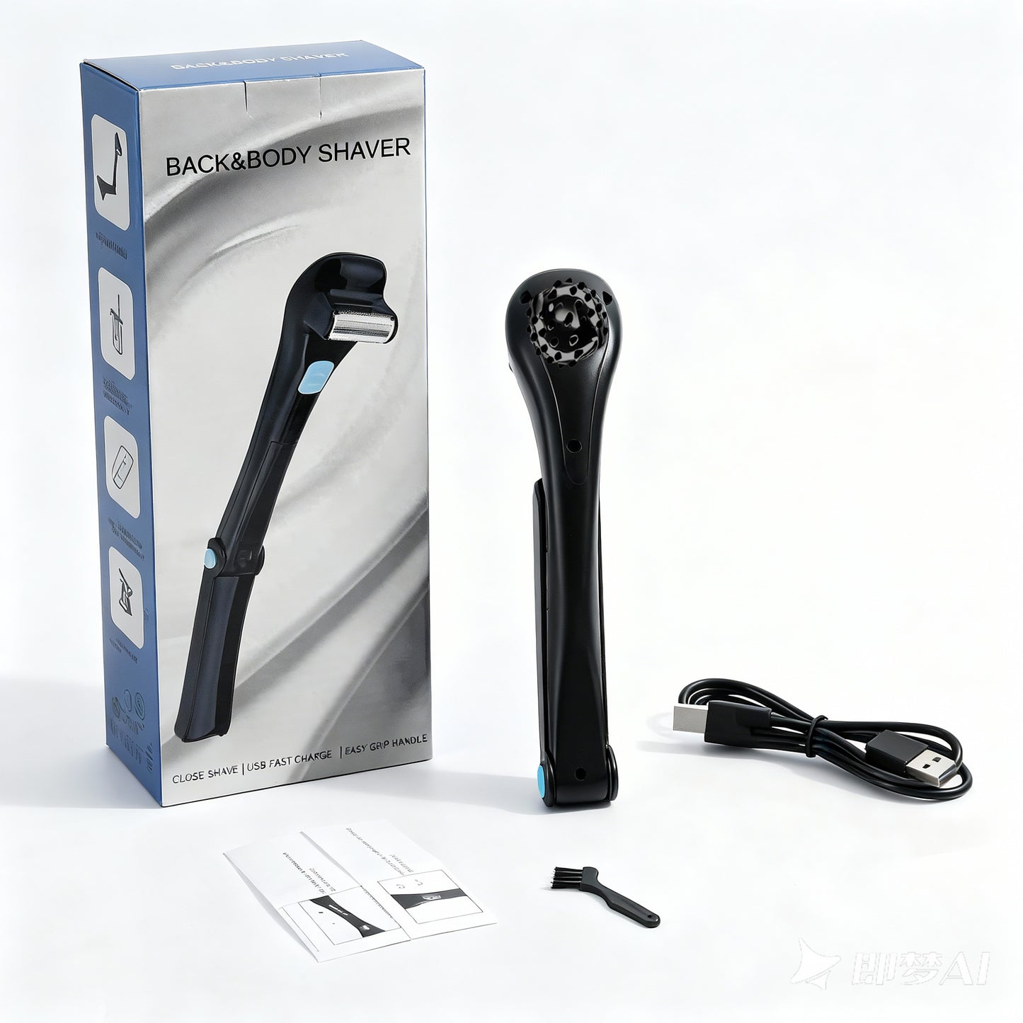 Back hair trimmer
