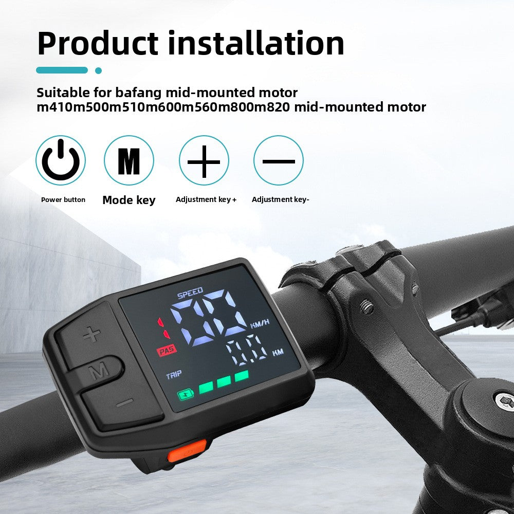 BAFANG-DZ41 Color LCD Display for Mid-Motor