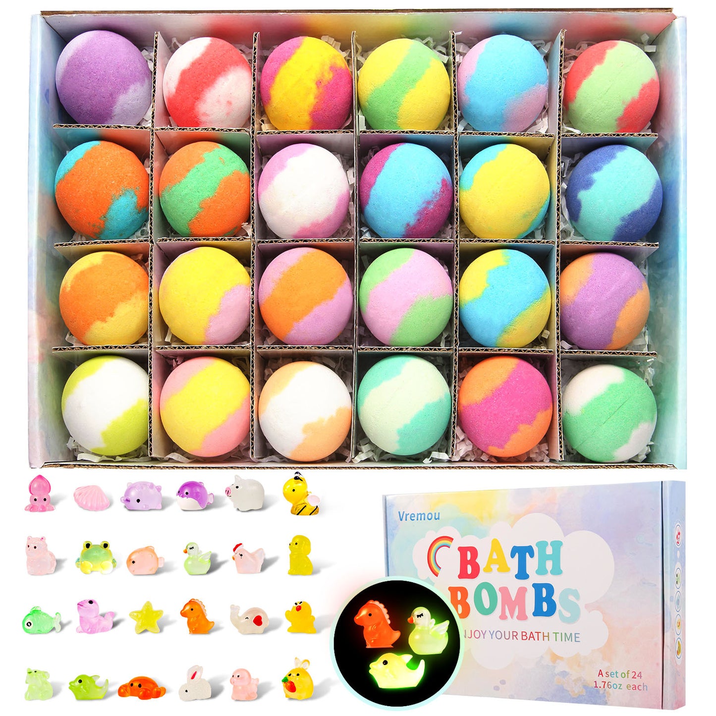 Bath salt balls