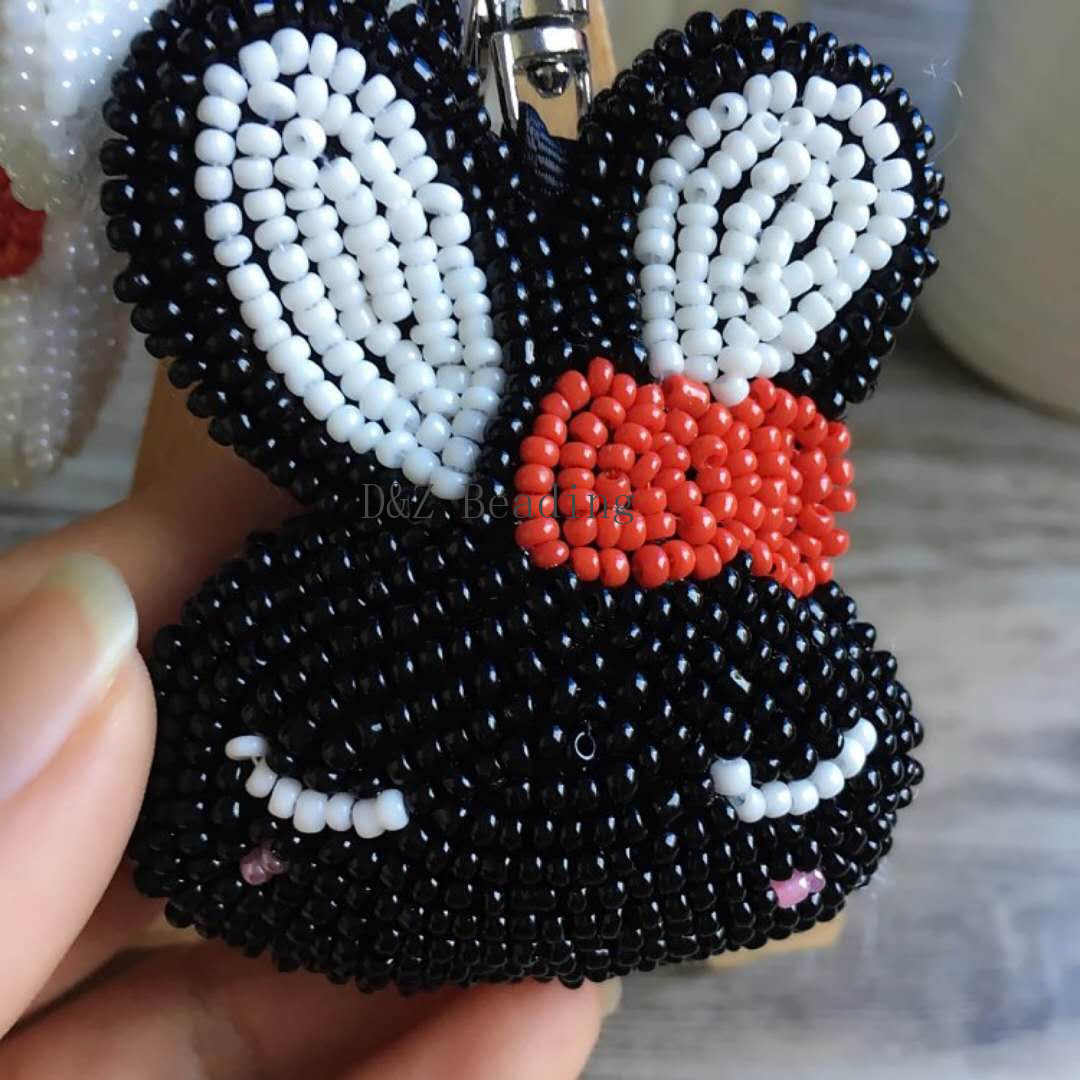 Beaded Keychain Pendant