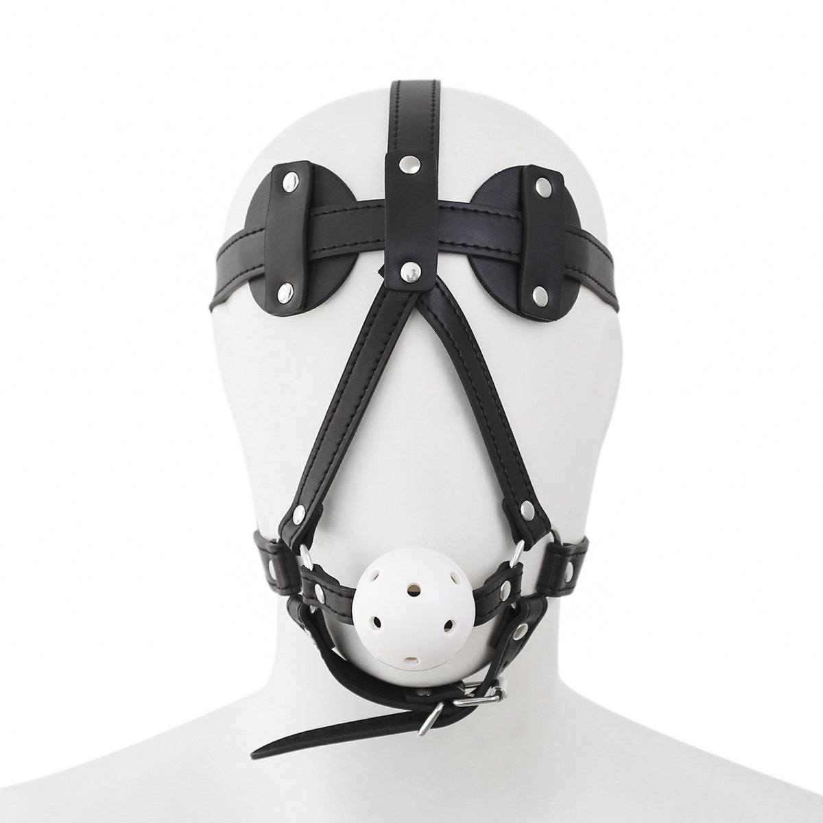 Blindfold with multiple pinholes inserted