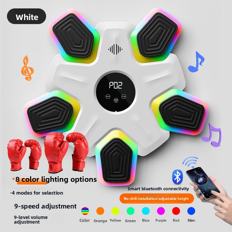 Bluetooth LED Music Boxing Target with Rechargeable Battery