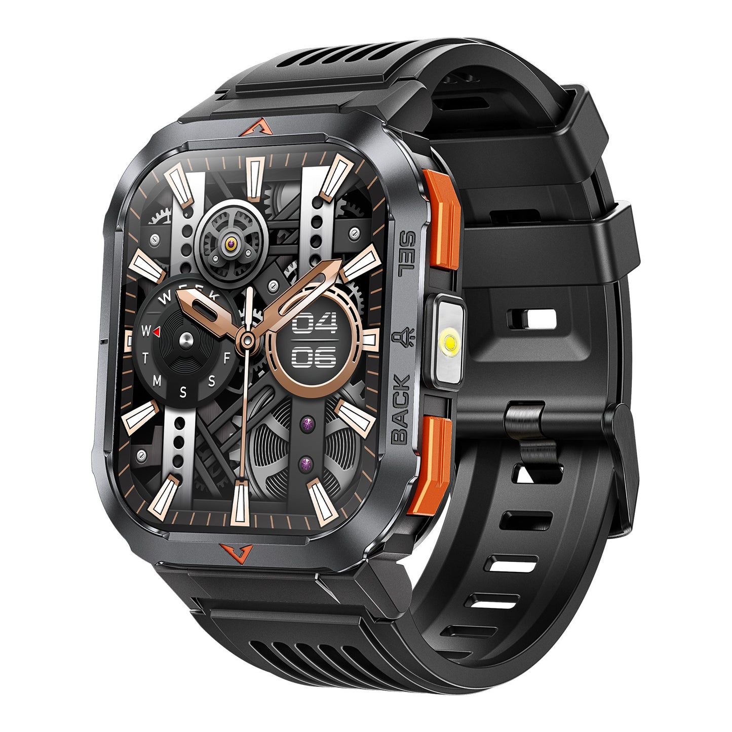 Bluetooth Smart Watch with Health Monitoring and Call Function