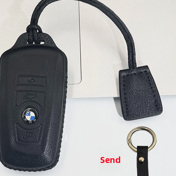 BMW Key Case Leather Cover