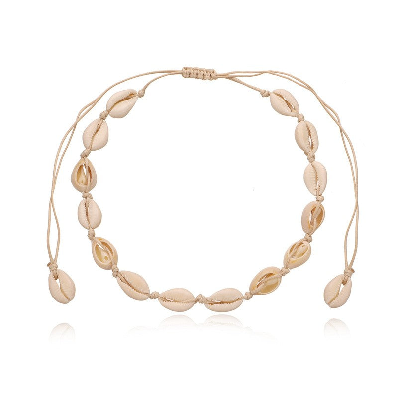 Bohemian Shell Clavicle Necklace