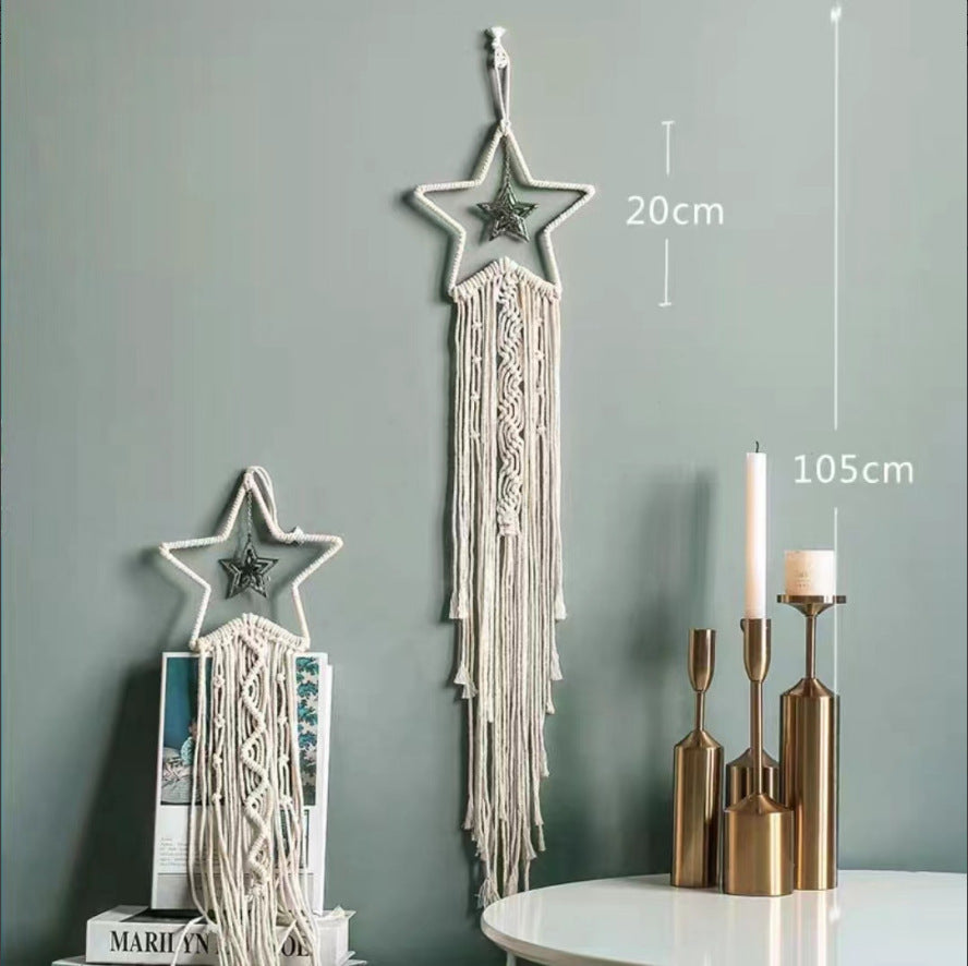 Bohemian Star Moon Wall Hanging Tapestry
