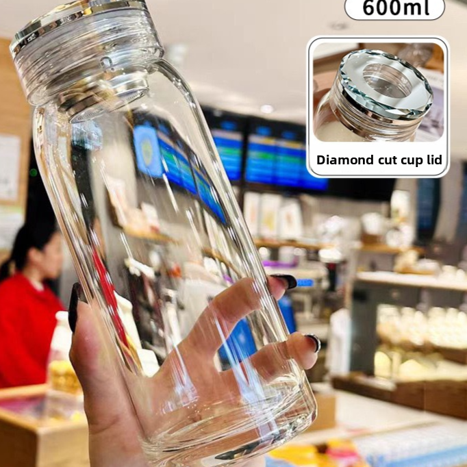 Borosilicate Glass Tea Infuser Cup with Filter