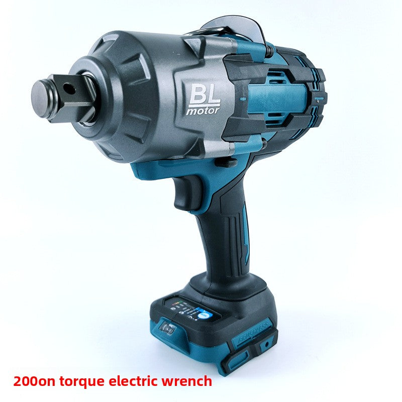 Brushless Electric Impact Wrench with Lithium Battery