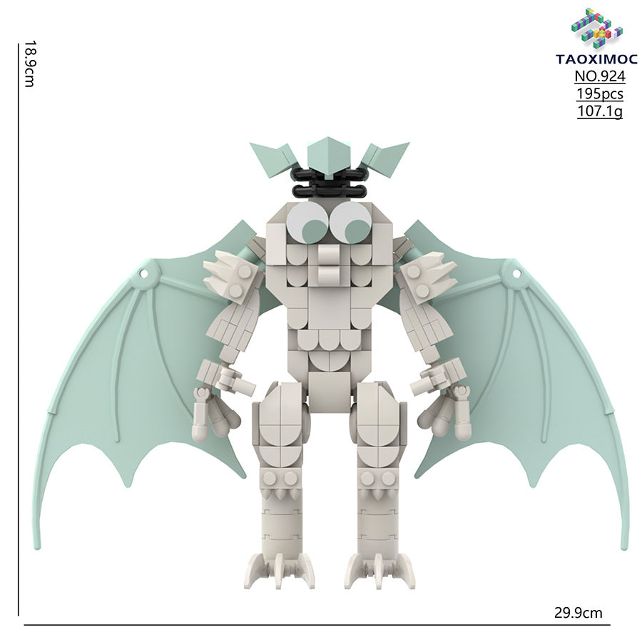 Building block figurines