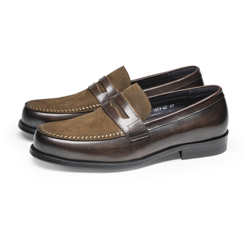 Men’s Leather Loafers Business Formal & Casual Comfort Shoes