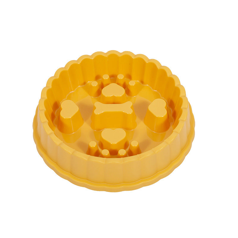 Anti-Choking Slow Feeder Dogs & Cat Bowl – Healthy Eating Dish