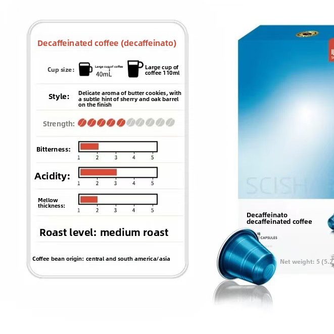Swiss Imported Coffee Capsules for Nespresso Machines Pack