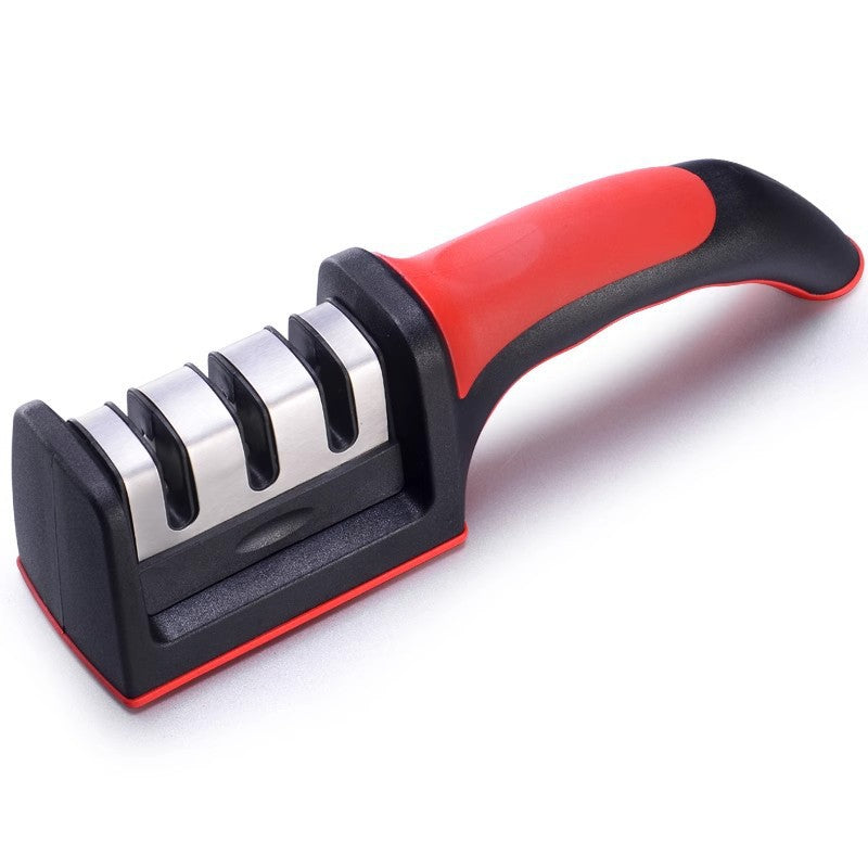 Three-Stage Handheld Knife Sharpener for Home Kitchen Knives
