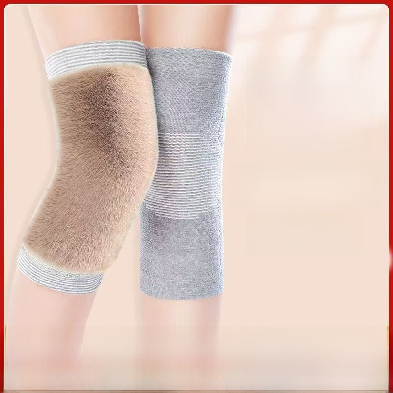 Camel Hair Knee Warmers Fleece Lined